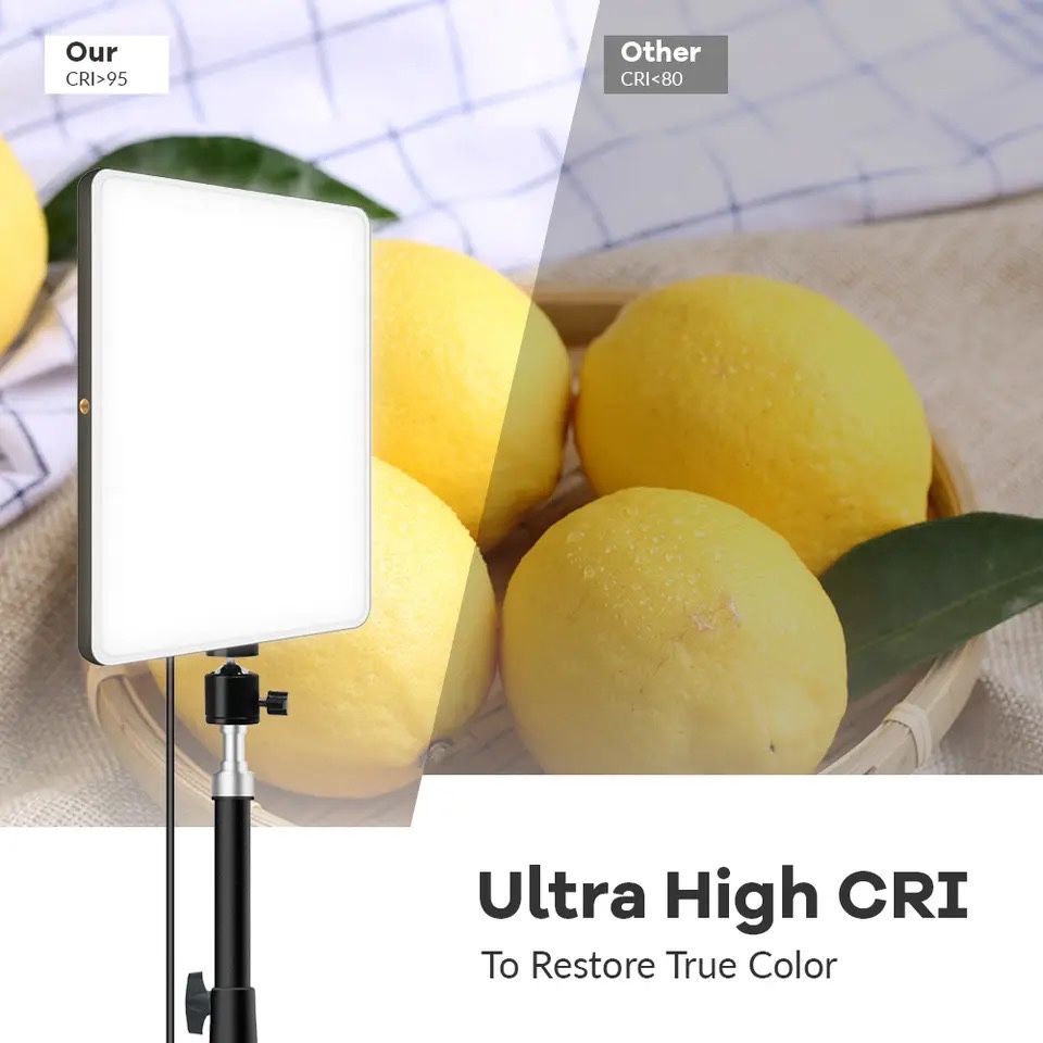 Лампа для фото и видео съемки 24 см + штатив  Light MM-240