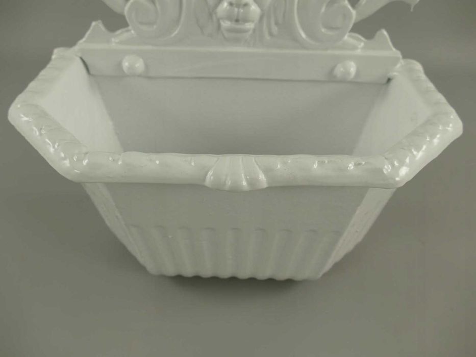 Wylewka Aluminium - Kran Odpływ - Biała 58 cm Ogród