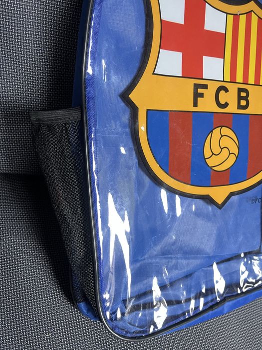 Plecak FC Barcelona, przywieziony z Barcelony plus drobny upominek