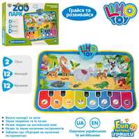 Новий Звуковий дитячий килимок «Зоопарк» Limo Toy