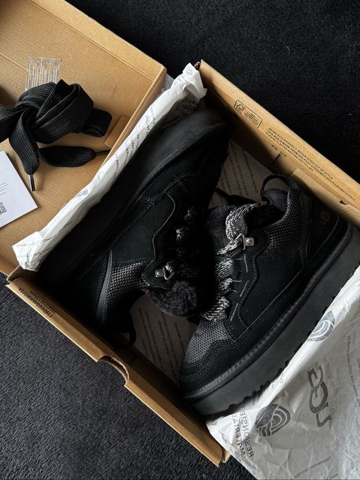 Взуття Ugg Lowmel Black розмір 40 уггі чорні Угг оригинал