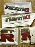Wmblemat znaczek Nissan Nismo GT R  - metalowe