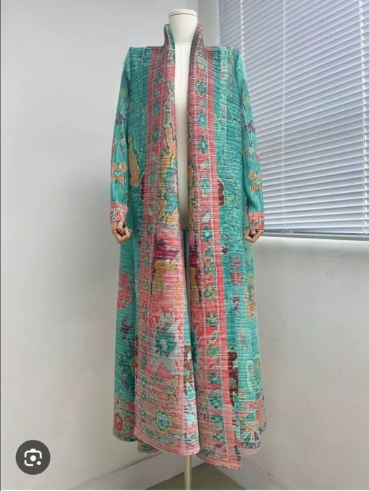 Оригинальная накидка кардиган в стиле Adaya Issey miyake