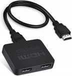 Rozdzielacz HDMI 4K 30Hz FullHD 3D 1 do 2 Duplikat Ekranu