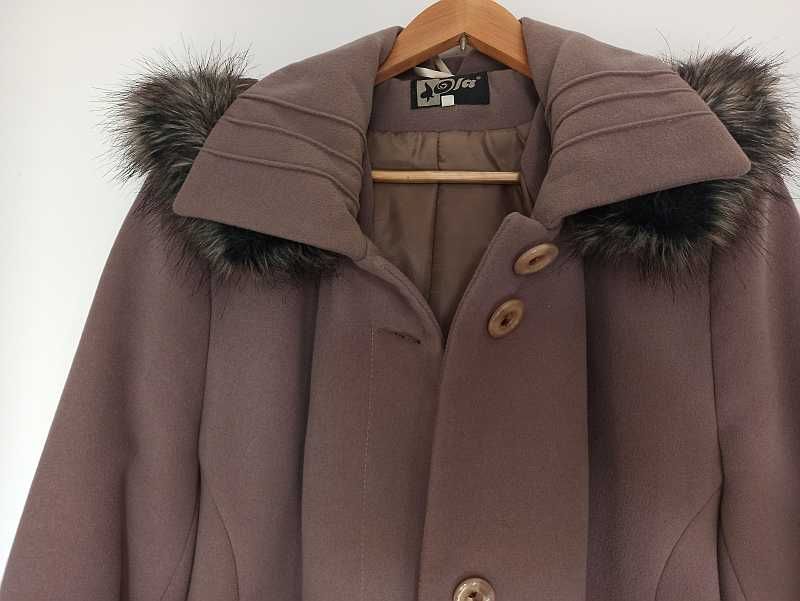 Zimowy płaszcz damski XXXL plus size