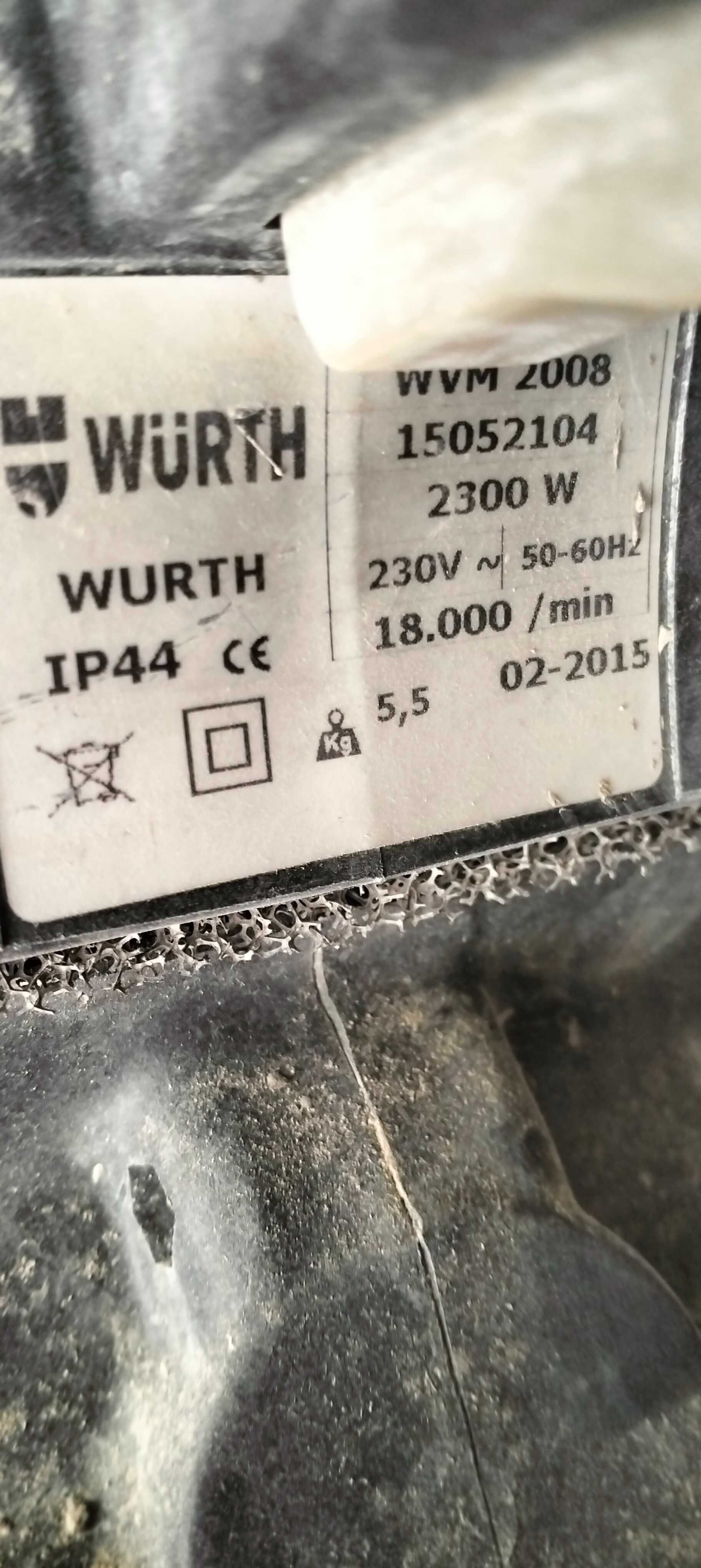 Vibrador de betão marca wurth