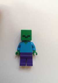 Figurka ludzik LEGO klocki z serii Minecraft postać Zombie min010