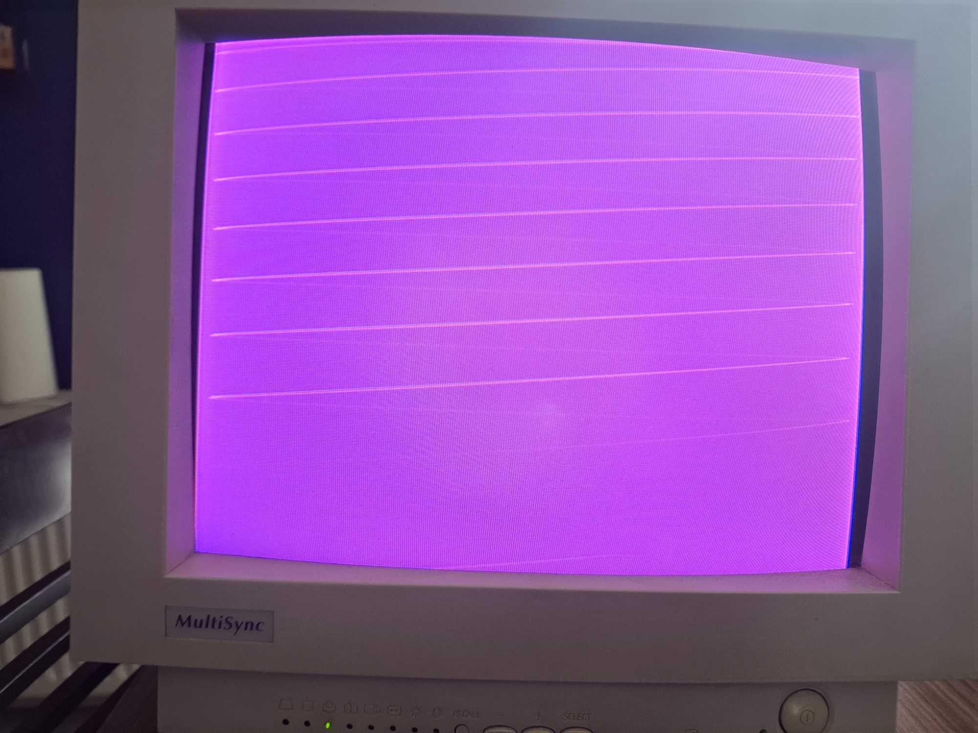Monitor CRT Kineskop Likom C407L D RETRO uszkodzony