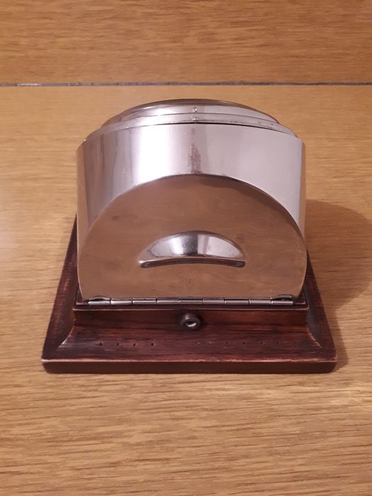 Memor stary zegar biurkowy patentowy