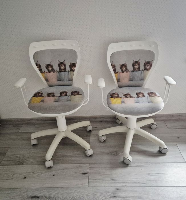 Krzesło biurkowe MINISTYLE - białe dziecięce