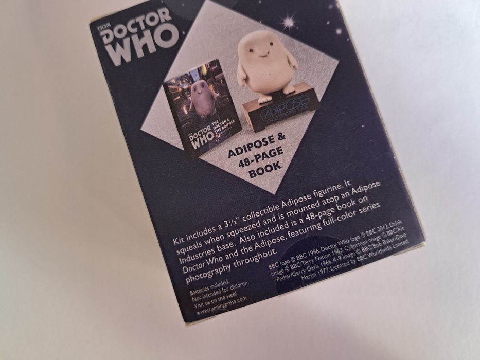 Doctor Who - Adipose + livrete - NOVO SELADO - PORTES GRÁTIS
