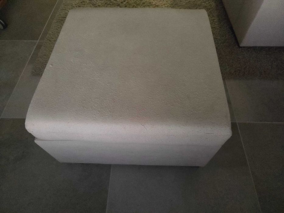 Sofa 3 lugares + chaise / puff