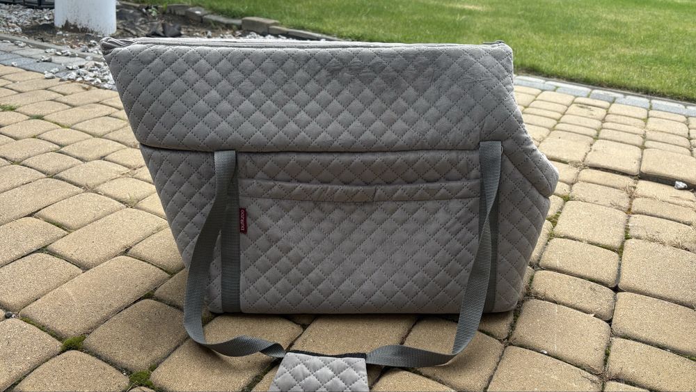 Szare nosidlo transporter dla psa Butikzoo stan idealny