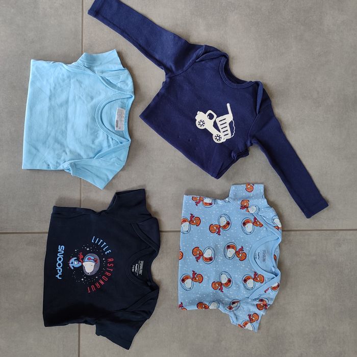 Body 4szt, rozmiar 74, Lupilu i jedne NOWE