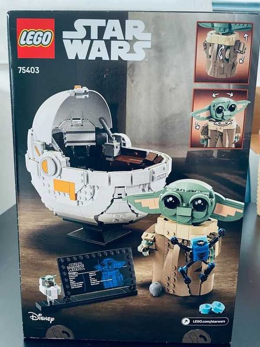 Lego 75403 - Grogu com carrinho planador