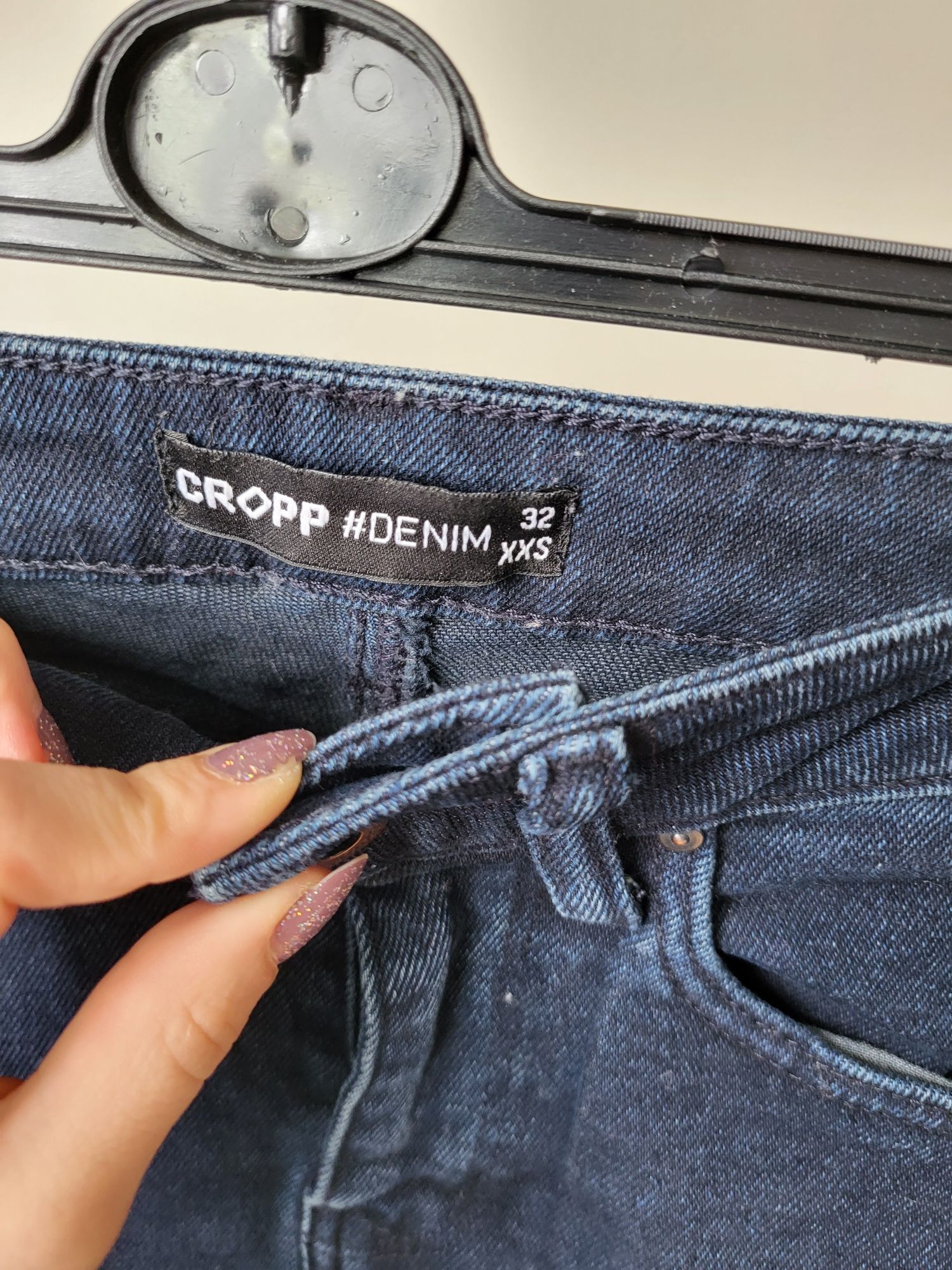 Jeansy Denim Cropp push up rozmiar xxs xs