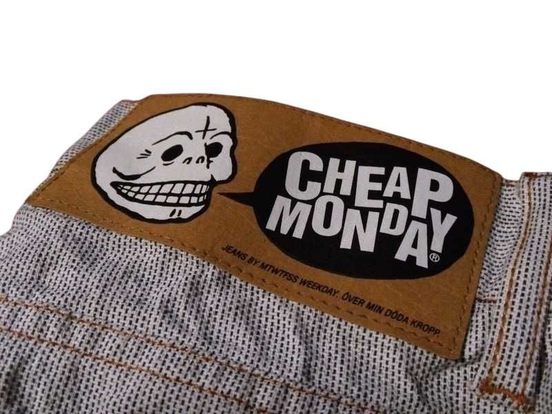 Spodnie rurki Cheap Monday 26/34 34,XS