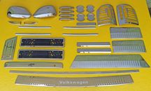 Хром Декор накладки на Volkswagen Transporter T6 Фольксваген Т6 15-19р