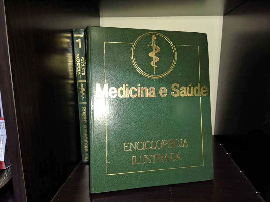 Conjunto de 10 enciclopédias Medicina e Saúde