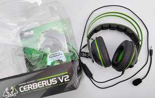 Продаю  нові навушники Asus Cerberus V2 Black-Green