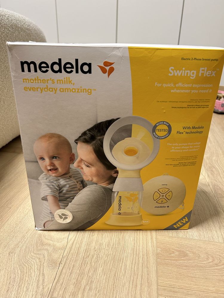 Laktator dwufazowy Medela Swing Flex zestaw