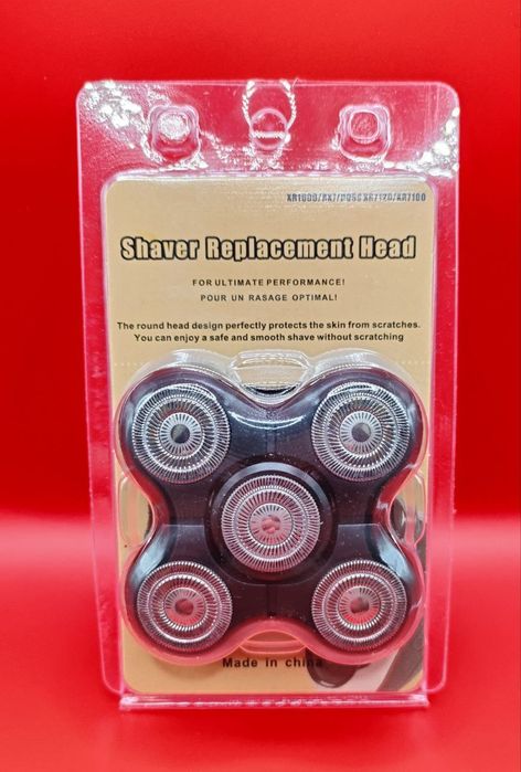 Змінні бритвені головки, сумісні з бритвами Remington Balder RX7/XR160