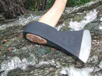 Siekiera TOPOREK 35 cm 600g WYGODNA Mała Drewniany Trzonek UNIWERSALNA
