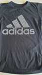Koszulka Adidas czarna z logo (męska/unisex)
