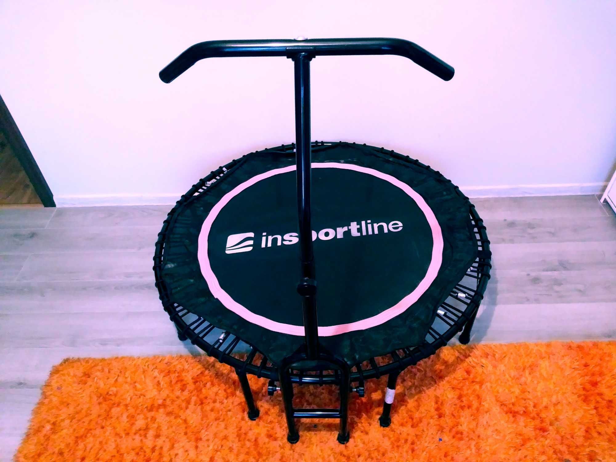 Trampolina Firness z uchwytem inSPORTline 114 cm