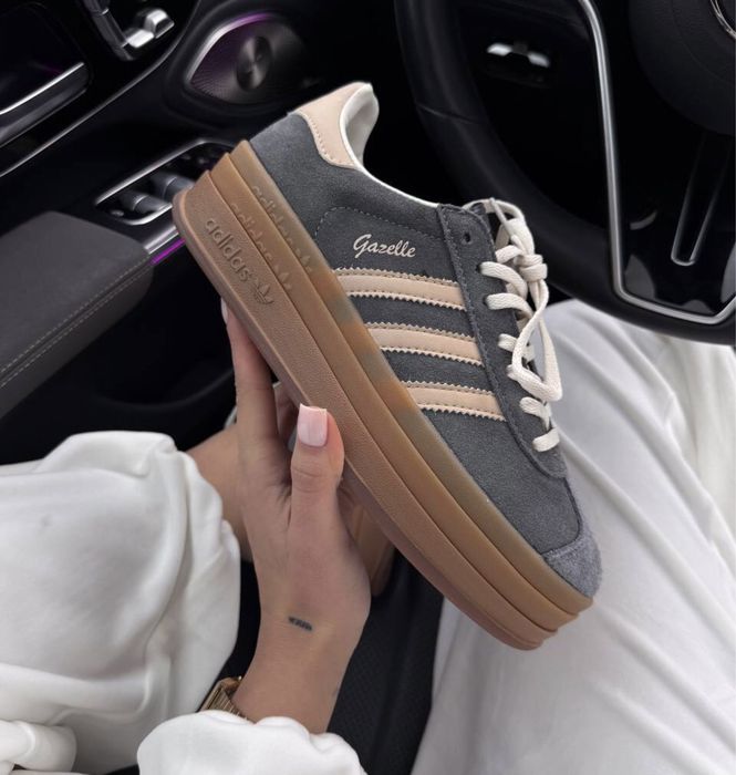 36-41 р кросівки Adidas Gazelle Bold grey
