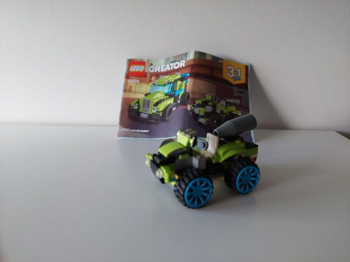 Lego creator 3w1 31074 kompletne wyścigówka