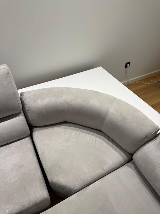 Sofá modular de canto 5 lugares