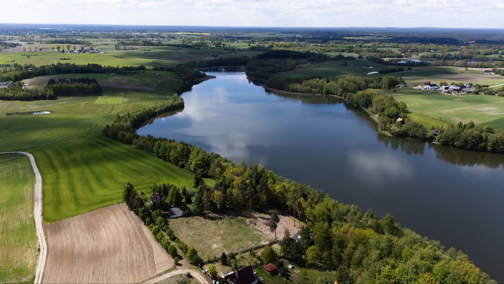 Działka inwestycyjna nad Jeziorem Hutowym WZ - Koncepcja na 6 domów !