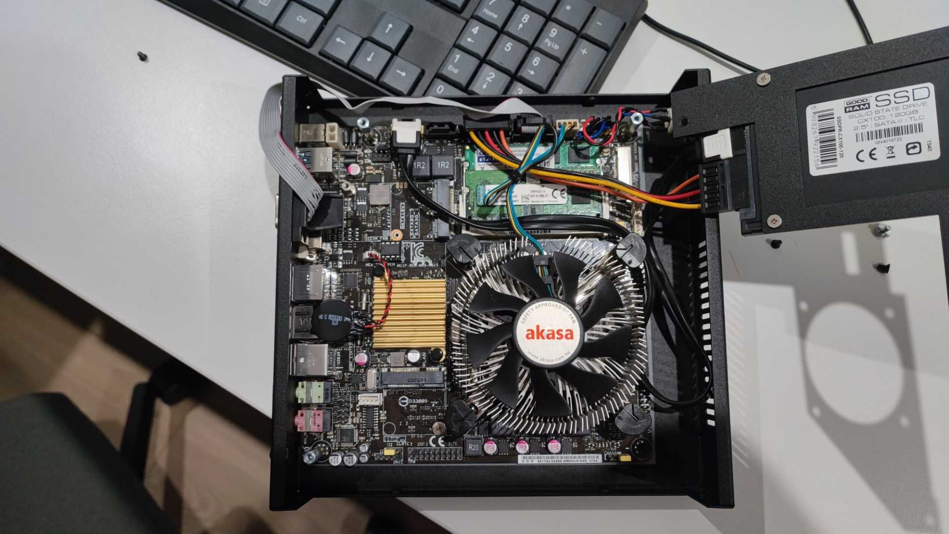 Komputer 6GB RAM, Celeron G1840, SSD 128GB, Windows 7 Pro, Smart Home