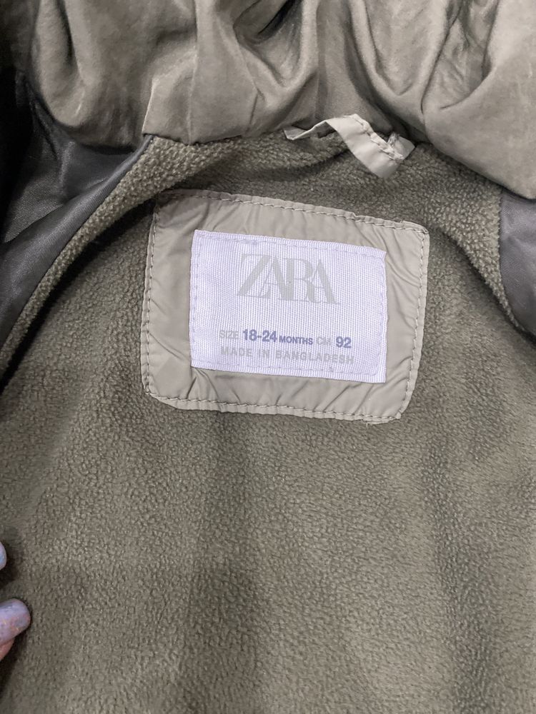 Куртка ZARA б/у для хлопчика на ріст 92см