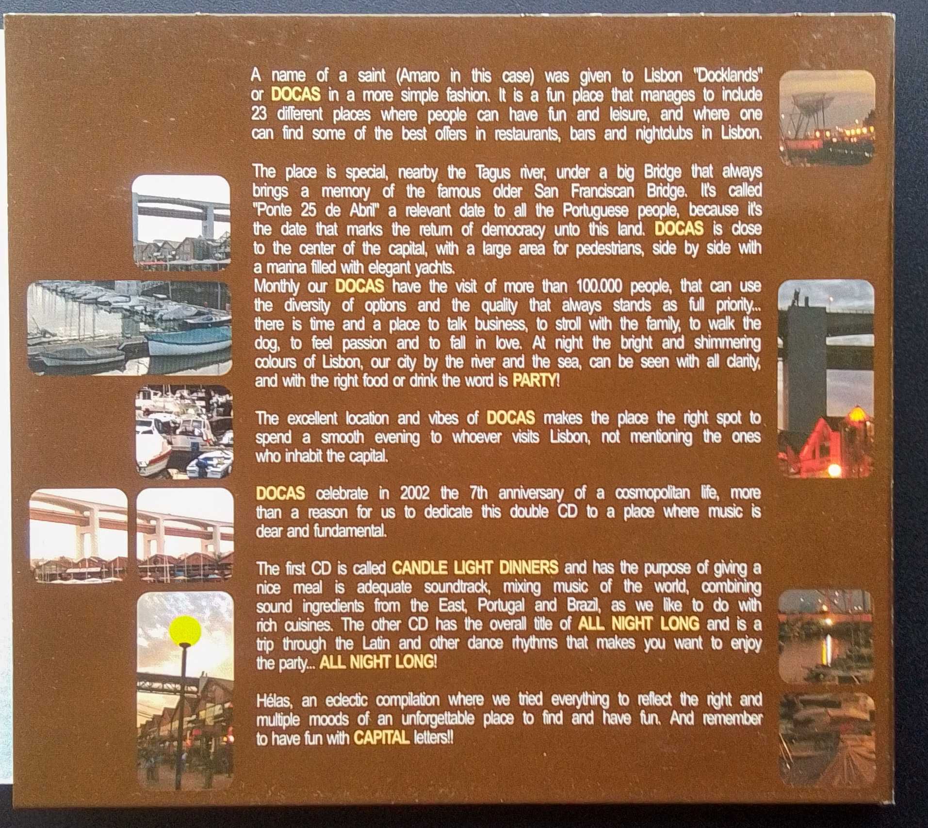 Pack 4 cd's: antologia das Docas de St. Amaro, Hipnotica & outros