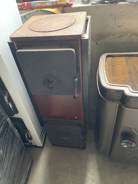Piec piecyk z szamotem Koza drewno wegiel 5KW