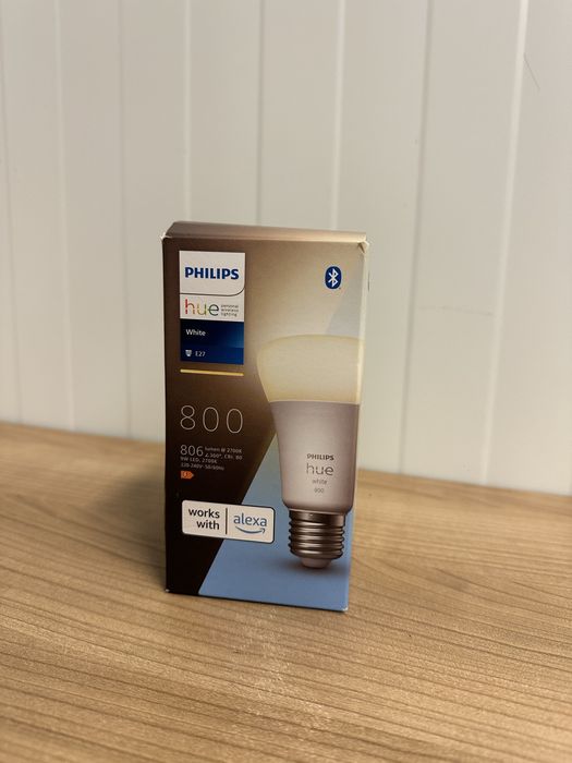 Żarówka Philips HUE E27 800lm 9W Smart Bluetooth