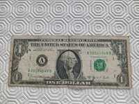 Nota de 1 dólar série 1969 D