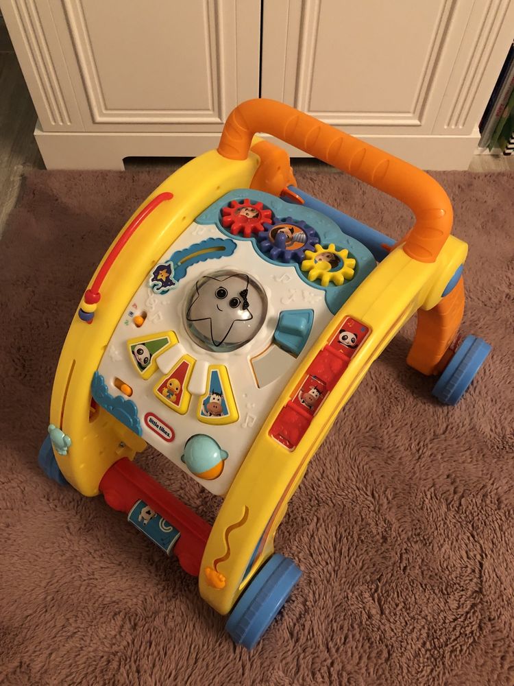 Pchacz stolik aktywności chodzik Little Tikes