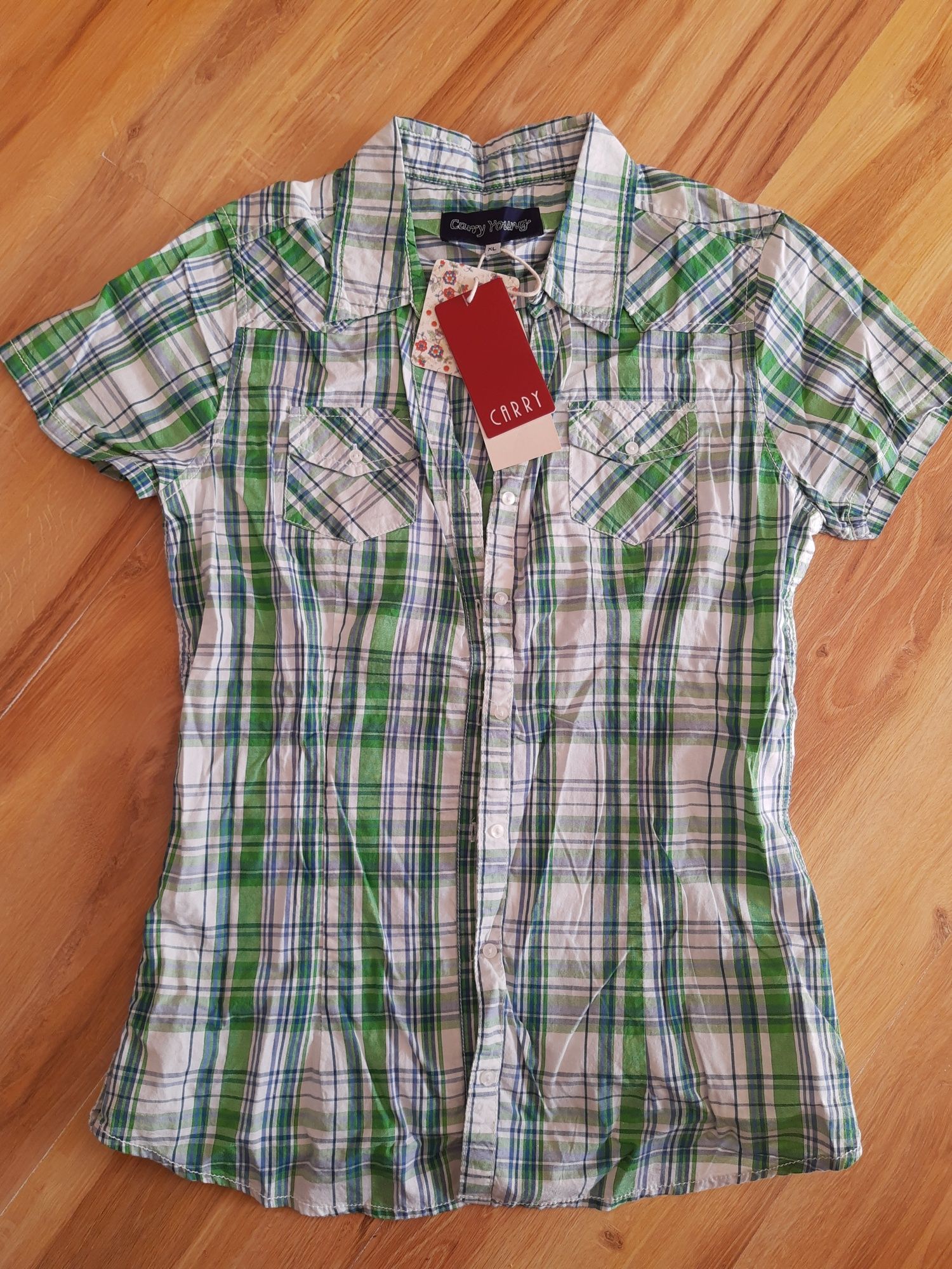 Koszula damska L/XL carry nowa zielona