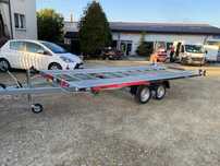 Lorries PLI35 5021 3500DMC  WYPRZEDAŻ Laweta uchylna zintegrowane najazdy 5000x2100 3500 DMC RATY
