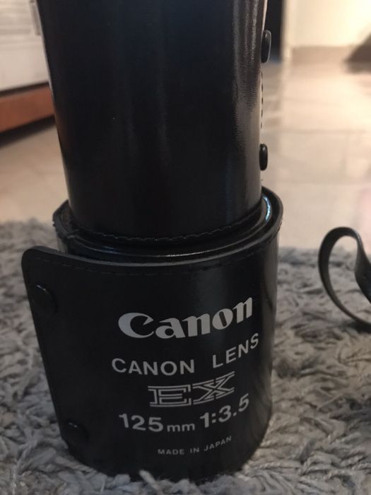 Canon EX EE QL vintage 35mm SLR camera, lens EX 50mm 1: 1.8