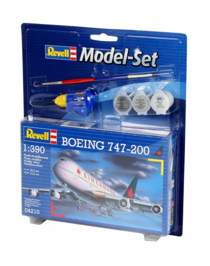 Model do sklejania Revell 04210 samolot MODEL SET BOEING 747