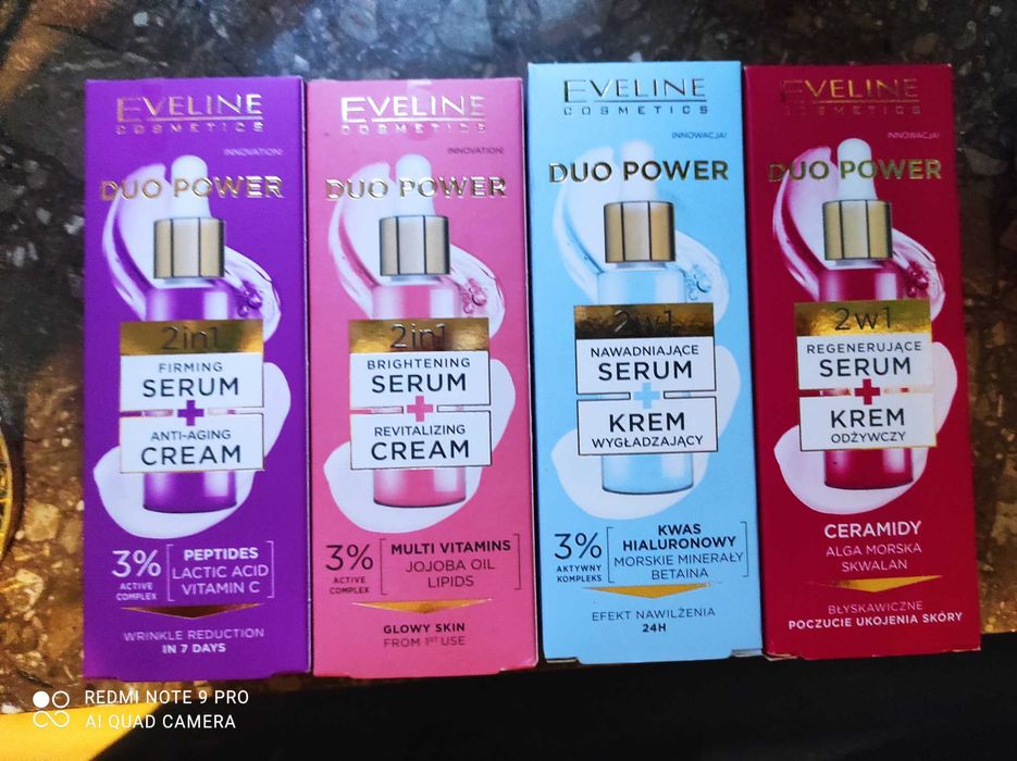 Eveline duo power serum plus krem