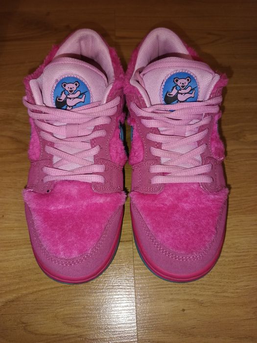 Продам женские кроссовки Nike SB Dunk Low Grateful Dead Bears Pink