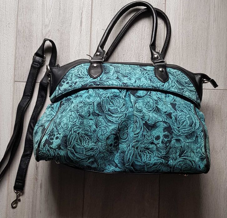 Torebka shopperka BANNED z motywem halloween