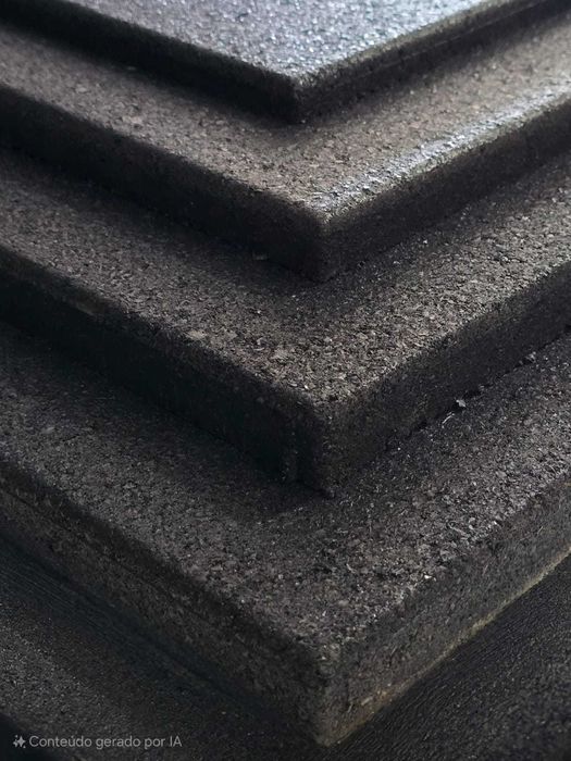 Pisos de Borracha Reciclada 10mm / 15mm /20mm  - 50x50cm (cores)