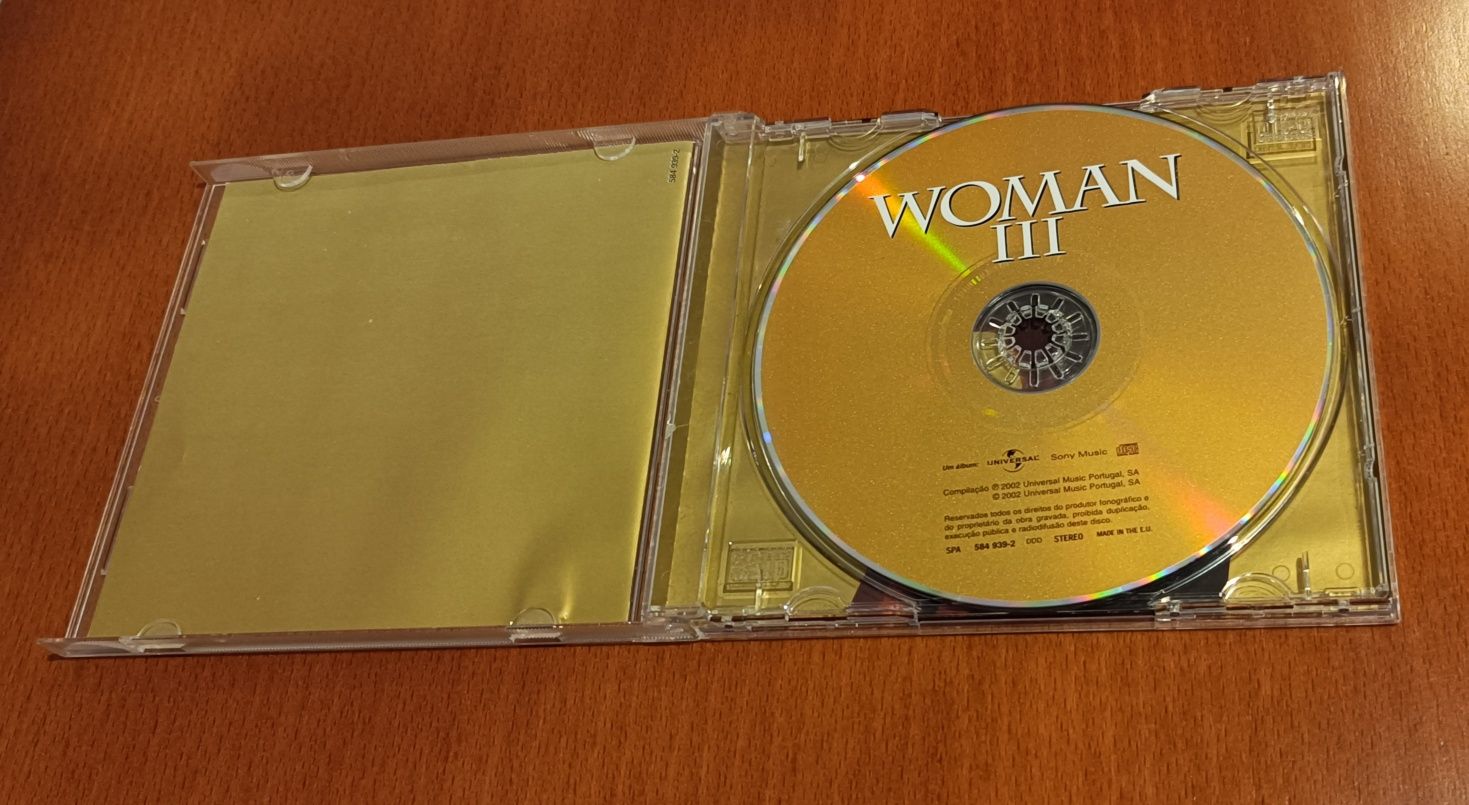 CDs de Tribalistas e Woman III em muito bom estado.