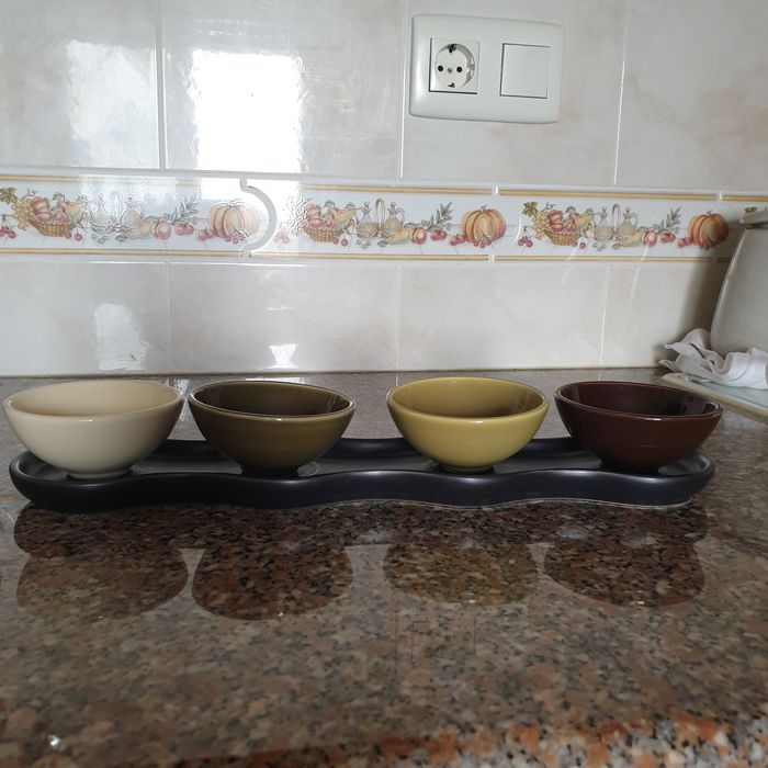 Conjunto de cerâmica novo Secla